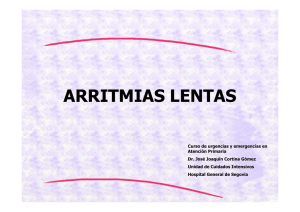 ARRITMIAS LENTAS 1