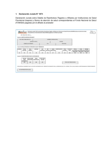 1. Declaración Jurada N° 1873 Declaración Jurada sobre Detalle de