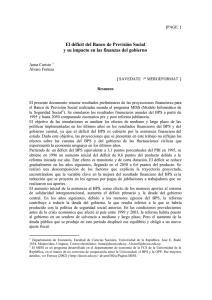 El déficit del Banco de Previsión Social y su impacto en las finanzas