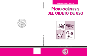 morfogénesis del objeto de uso - Universidad de Bogotá Jorge
