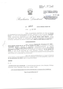 Page 1 EsTIMAR LA sOLICITUD DE MoDIFICACIóN DEL AMBITo