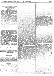 Gaceta de Madrid.—Núm. 146 26 Mayo 1931