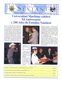 Universidad Marítima celebró - Universidad Marítima del Caribe