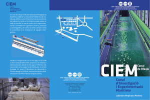 CIEM - Canal d`Investigació i Experimentació Marítima. CIEMLAB