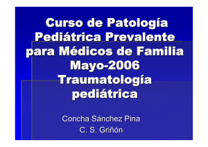 Curso de Patología Pediátrica Prevalente para Médicos de Familia