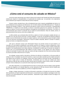 ¿Cómo está el consumo de calzado en México?