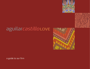 Brochure - Aguilar Castillo Love
