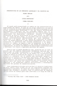 PERSPECTIV15 DE Los sentamos LABORALES Y EL osaerrvo DE