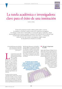 La tutela académica e investigadora: clave para el éxito de