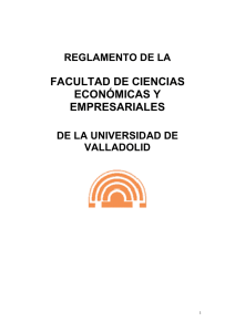 Reglamento de la Facultad - Facultad de Ciencias Económicas y