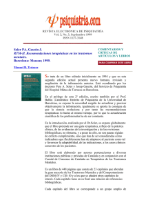 Soler PA, Gascón J. RTM-II. Recomendaciones terapéuticas en los