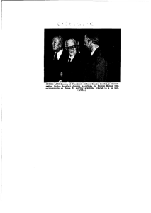 Jorge Luis Borges, el Presidente italiano Sandro Pertini, y el