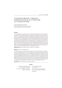 Dimensiones referencial, imaginaria y pragmática del