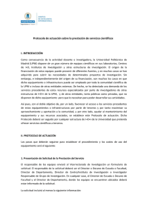 Protocolo - Universidad Politécnica de Madrid