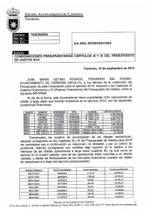 Consignación de Intereses y Amortización de Préstamos