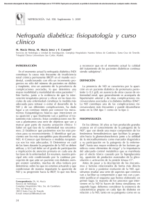 Nefropatía diabética: fisiopatología y curso clínico