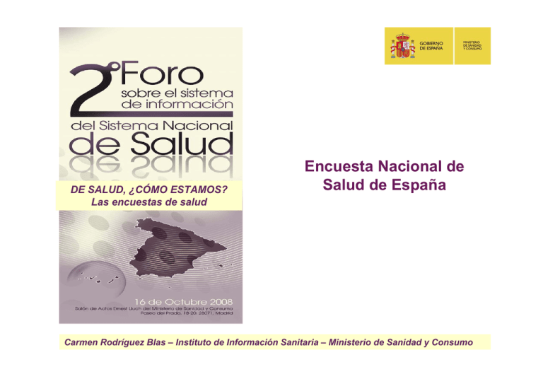 Encuesta Nacional De Salud De España