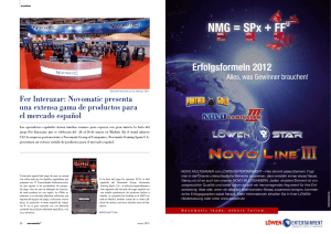 Novomatic presenta una extensa gama de productos para el