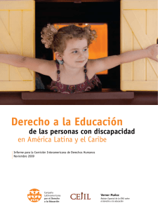 Derecho a la Educaci&oacute;n