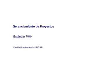 Gerenciamiento de Proyectos Estándar PMI®
