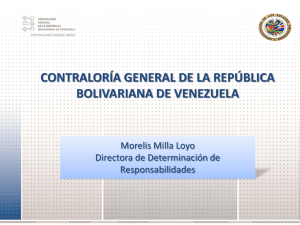 Presentación CGR Dra Morelis