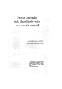 y en la venta personal - Biblioteca Digital Universidad del Valle