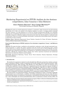 Marketing Experiencial en FITUR: Análisis de dos destinos