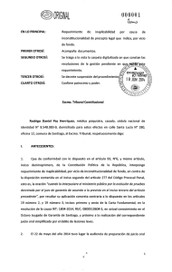 l ORIGINAL 090W - Tribunal Constitucional