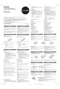 EL-1750PIII Operation Manual