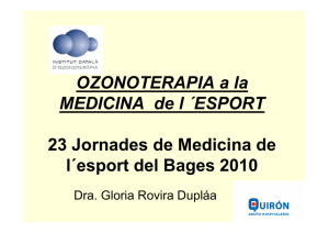 Resumen Medicina Deportiva - 27 Jornades de Medicina de l`Esport