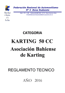 CATEGORIA KARTING 50 CC Asociación Bahiense de Karting
