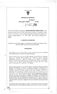 Page 1 REPUBLICA DE COLOMBA s MINISTERIO