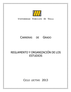 Reglamento 2013 - Universidad Torcuato Di Tella