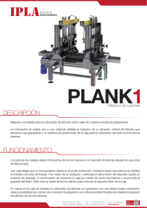 Maquina de listones PLANK1 ES web