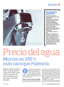 Murcia un 245 % más cara que Palencia
