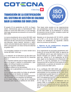 ISO 9001 - Cotecna