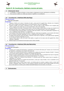 Sesión 38 - Futbol Formativo