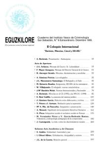 Relación entre delincuente, víctima y Administración de Justicia