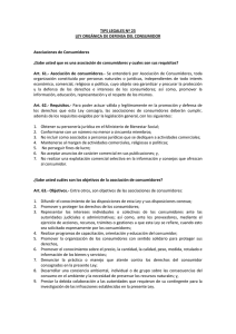 TIPS LEGALES Nº 23 LEY ORGÁNICA DE DEFENSA DEL