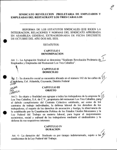 SINDICATO REVOLUCION PROLETARIA DE EMPLEADOS Y