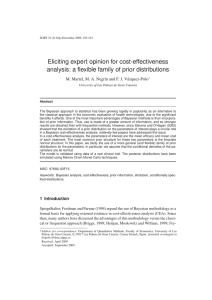 Eliciting expert opinion for cost-effectiveness analysis: a flexible