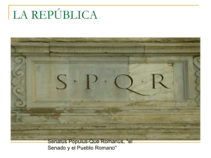 derecho romano la republica