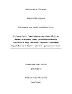 UNIVERSIDAD DE COSTA RICA FACULTAD DE DERECHO Tesis