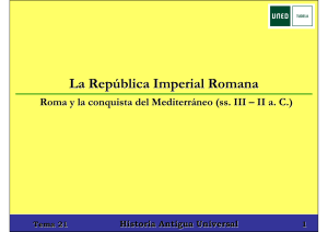 La República Imperial Romana