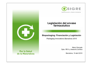 Legislación del envase farmacéutico