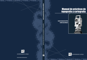 Manual de prácticas de topografía y cartografía
