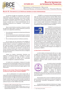 Boletín Nro. 10- Octubre 2015