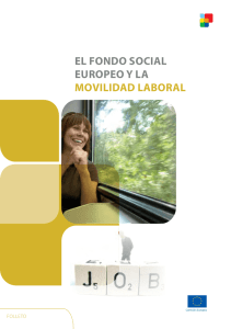 El Fondo Social EuropEo y la movilidad laboral
