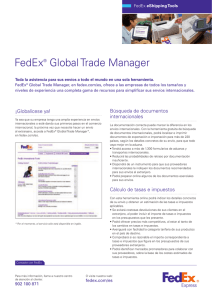 FedEx® Global Trade Manager