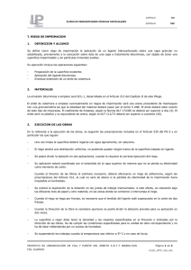 T. RIEGO DE IMPRIMACION 1. DEFINICION Y ALCANCE